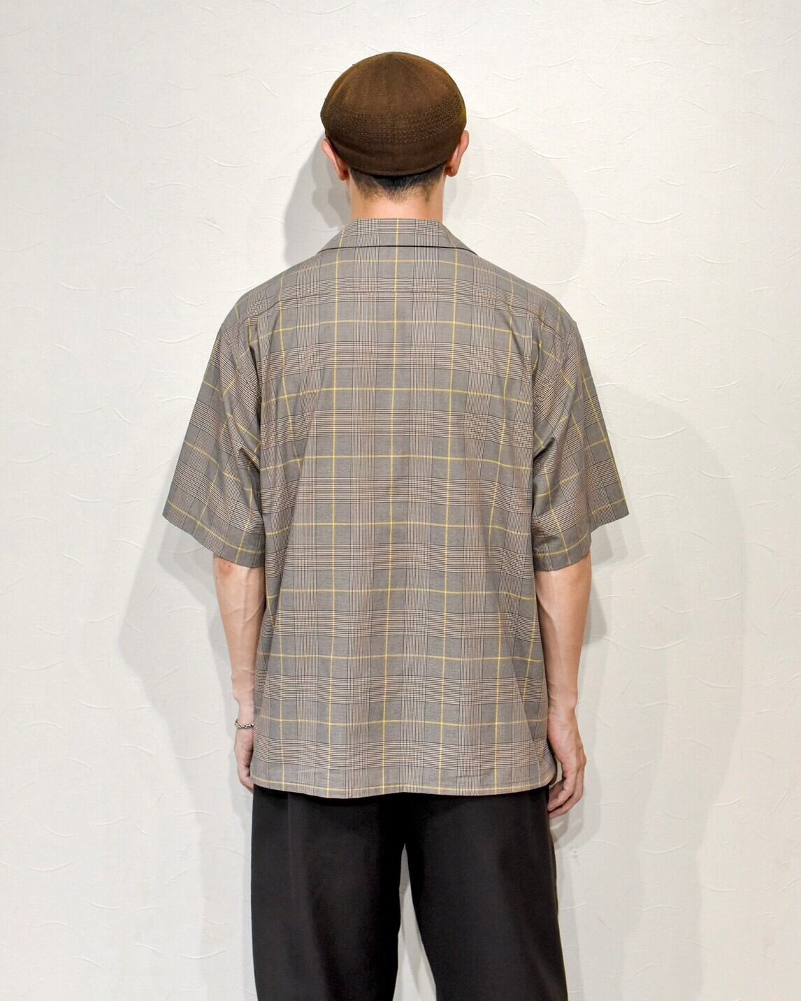 tone - Open Collar Check Shirt (size-2) ¥12000+tax | Kodona