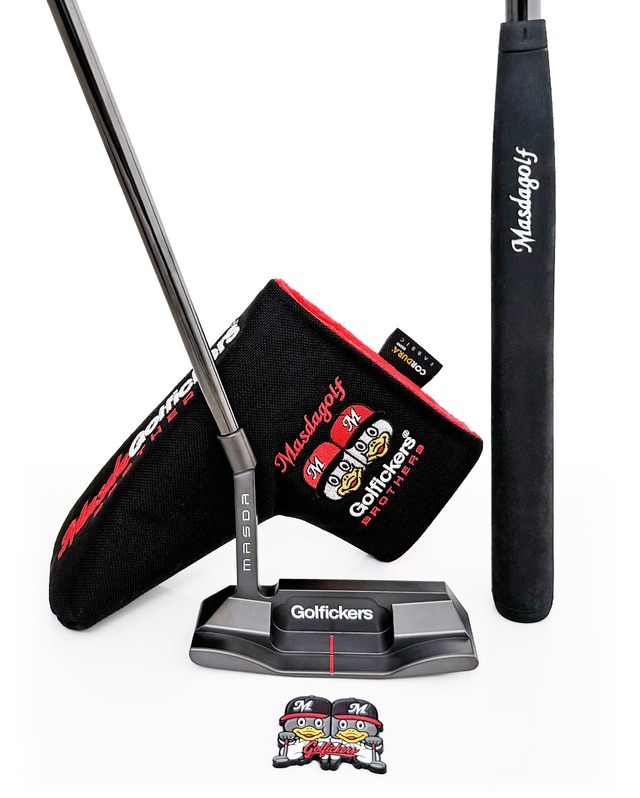 [HOLE 439] マスダゴルフ × Golfickers Putter -Black Set- ★予約商品