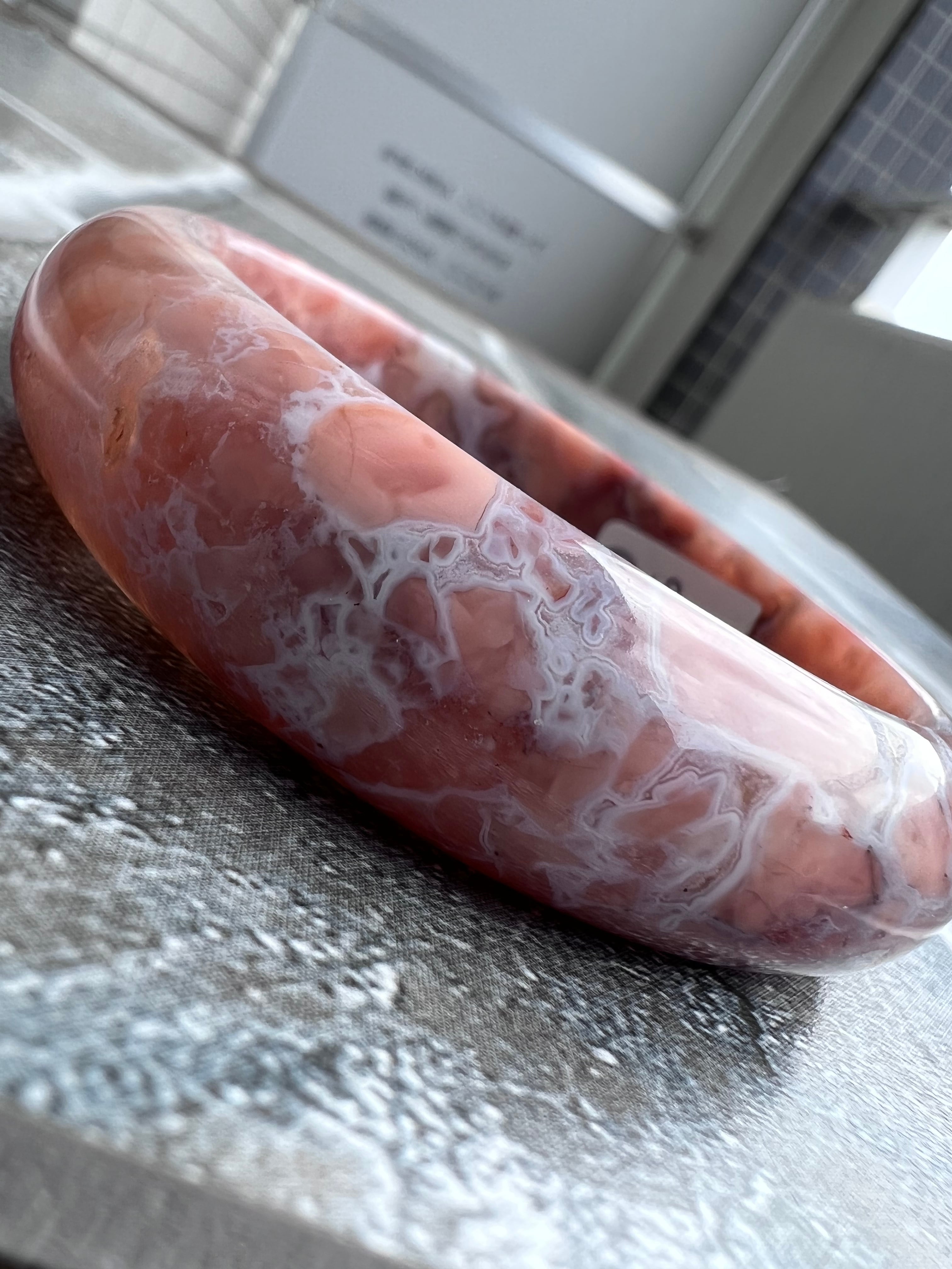 no.2 さくら瑪瑙 バングル