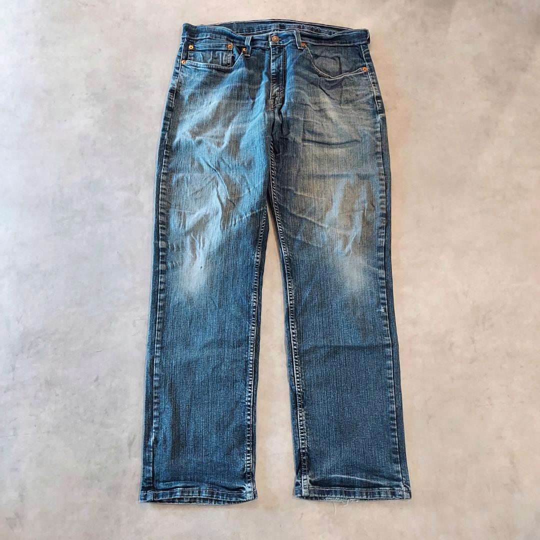 リーバイス559 Levis W34 ブルーデニム 青 ヒゲ 古着 17138