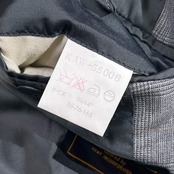 Kent ケント 段返3B 背抜き グレンチェック テーラードジャケット 88A4/グレー メンズ