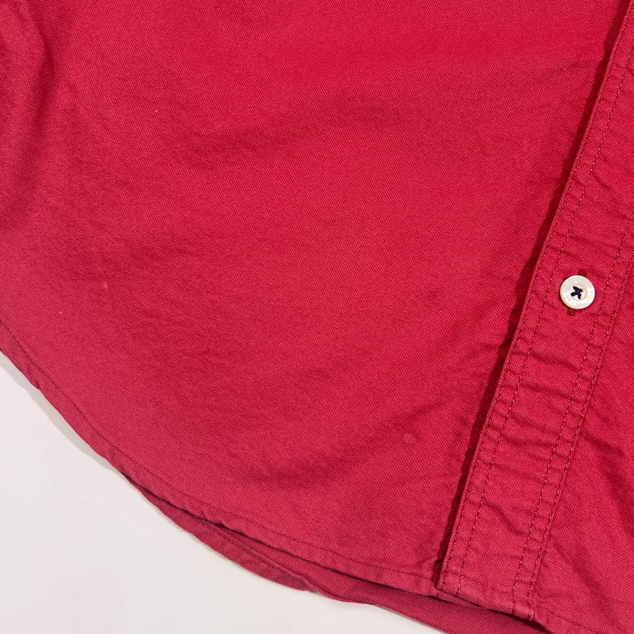 BURBERRY BLACK LABEL バーバリー コットン 長袖シャツ 2/レッド系 メンズ 三陽商会