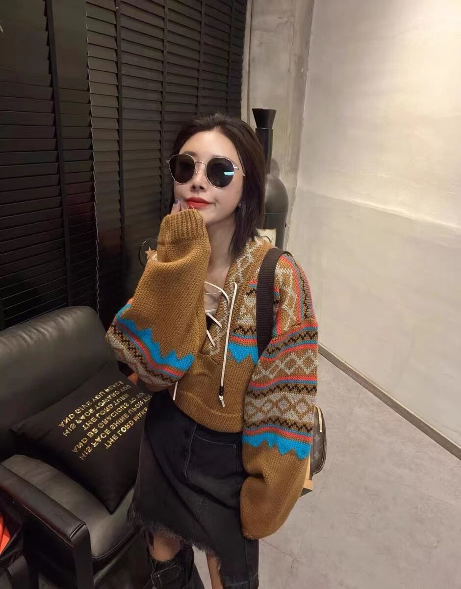 ノルディック柄ニット AJ222-6250