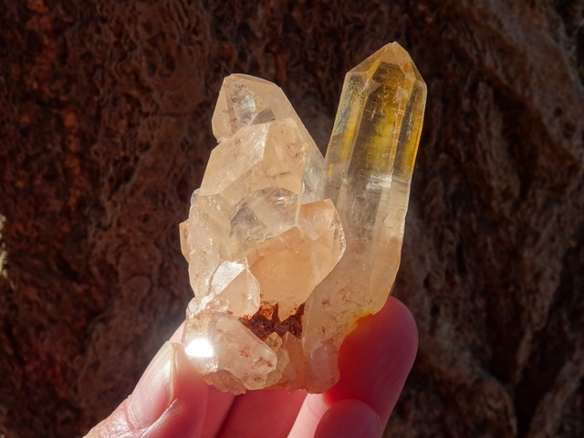 マニカラン産クリスタルクラスター