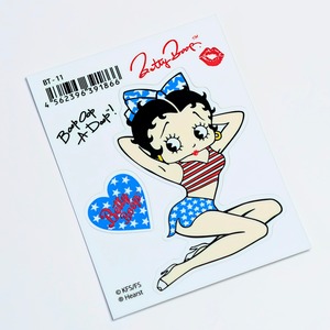 ✨️みんなメロメロ♡✨️送料無料！【 Betty Boop（ベティブープ） 】 STICKER（ステッカー）/ シール / ベティちゃん　〚アメリカン雑貨 アメトイ〛