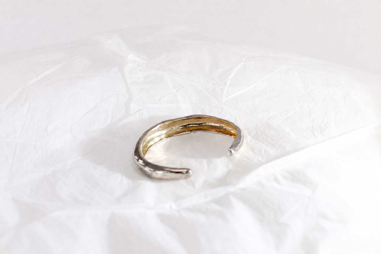 【Äperdiem】Flow Bangle / Silver(81302022)