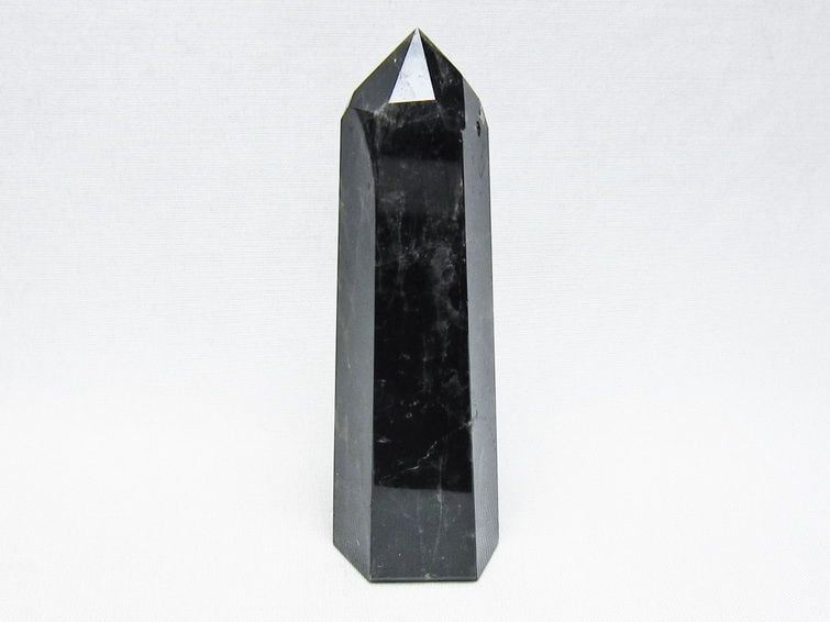 モリオン 六角柱 黒水晶 ポイント 置物 一点物 142-11233 | 天然石