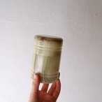 グリーンな石の茶筒