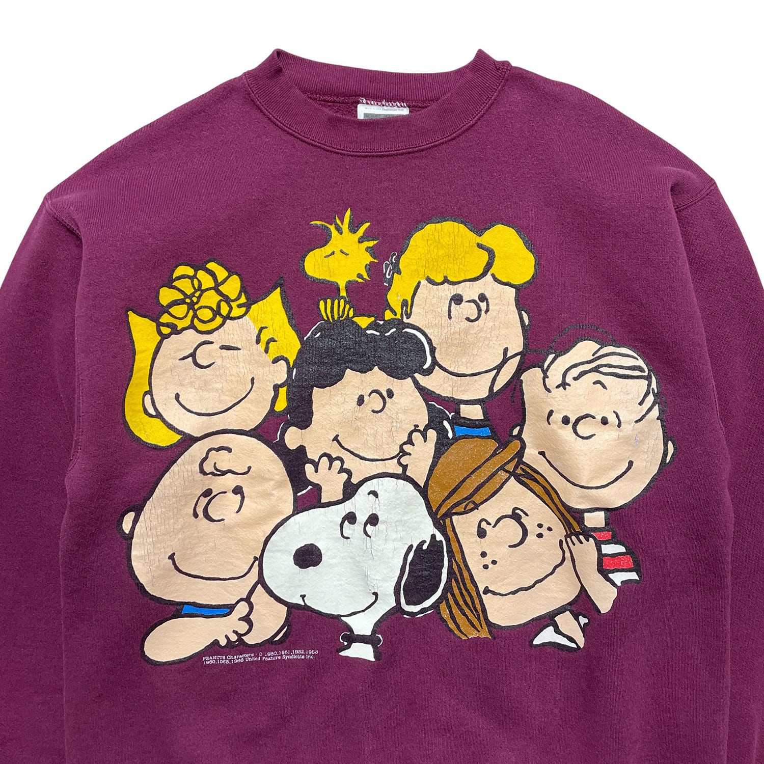レアPEANUTSチャーリーブラウン 古着 USA製 90S ピーナッツ スヌーピー チャーリーブラウン