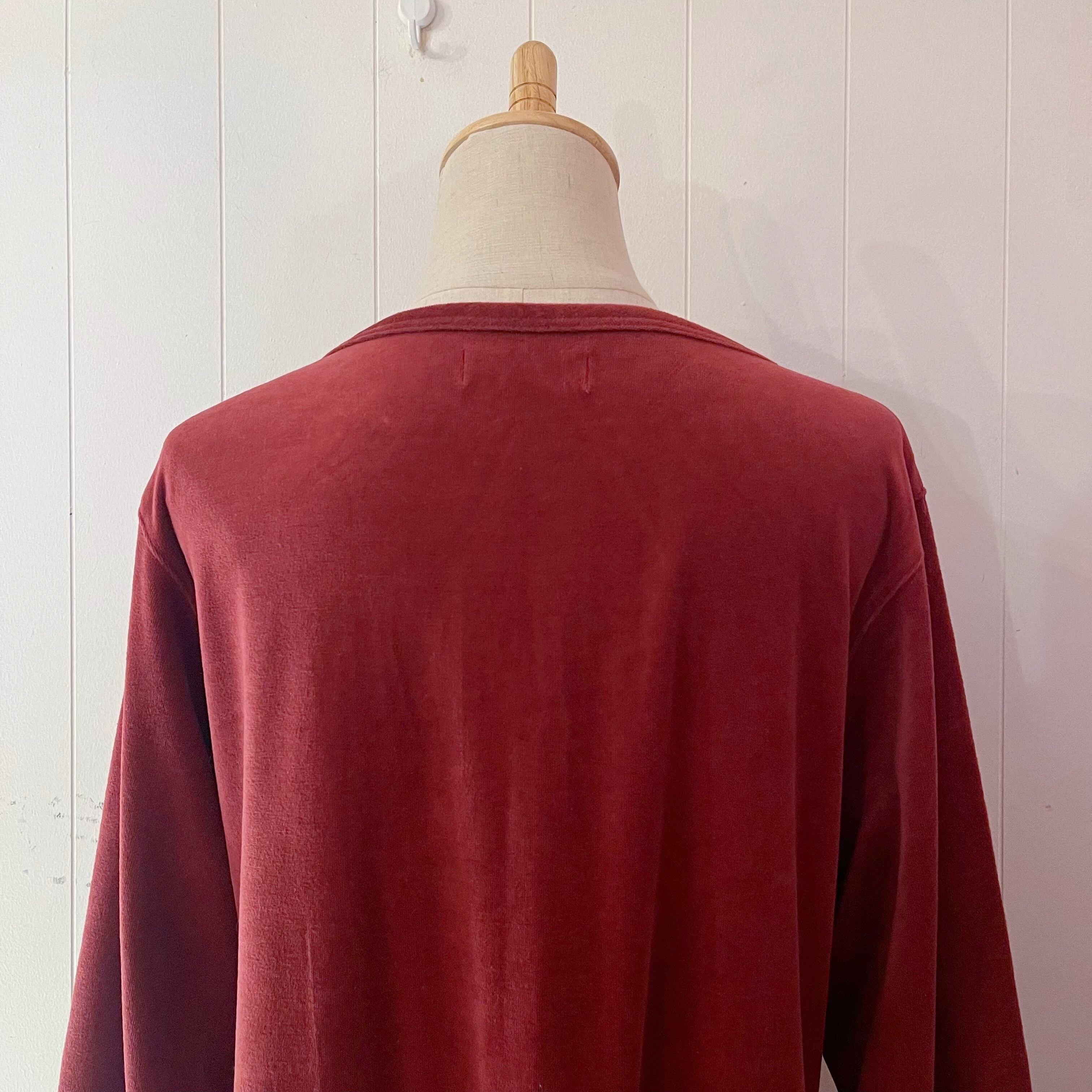 red heart velours one-piece