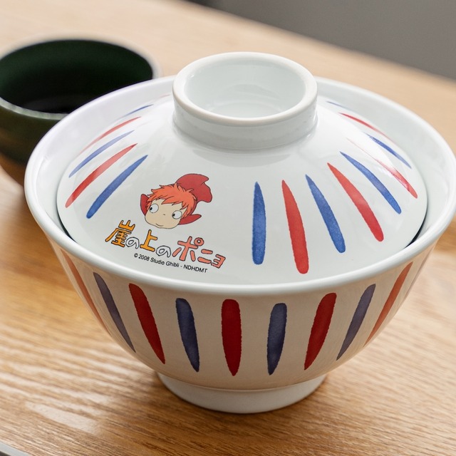 崖の上のポニョ　フタ付きどんぶり（9714）