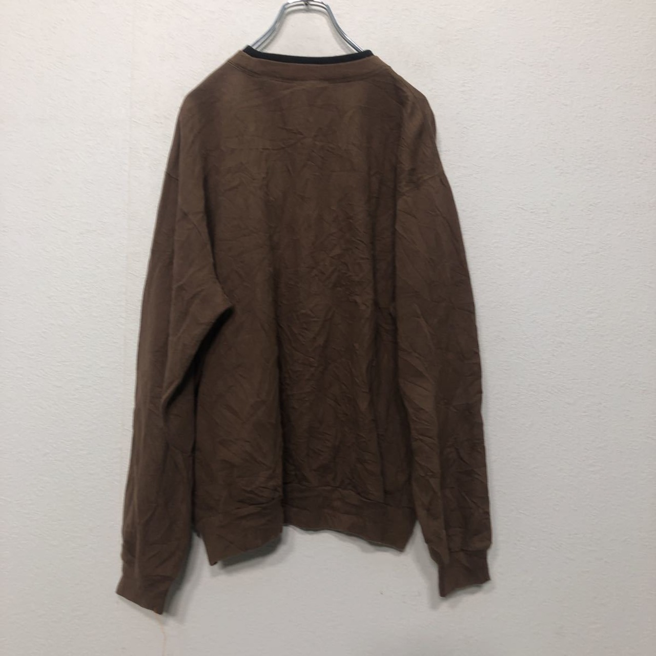 TOP STITCH ダブルカラー スウェット XLサイズ ビッグサイズ 