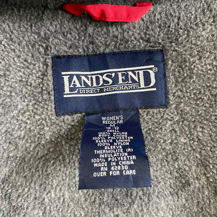 90年代 LAND'S END オールドランズエンド マウンテンパーカー フード