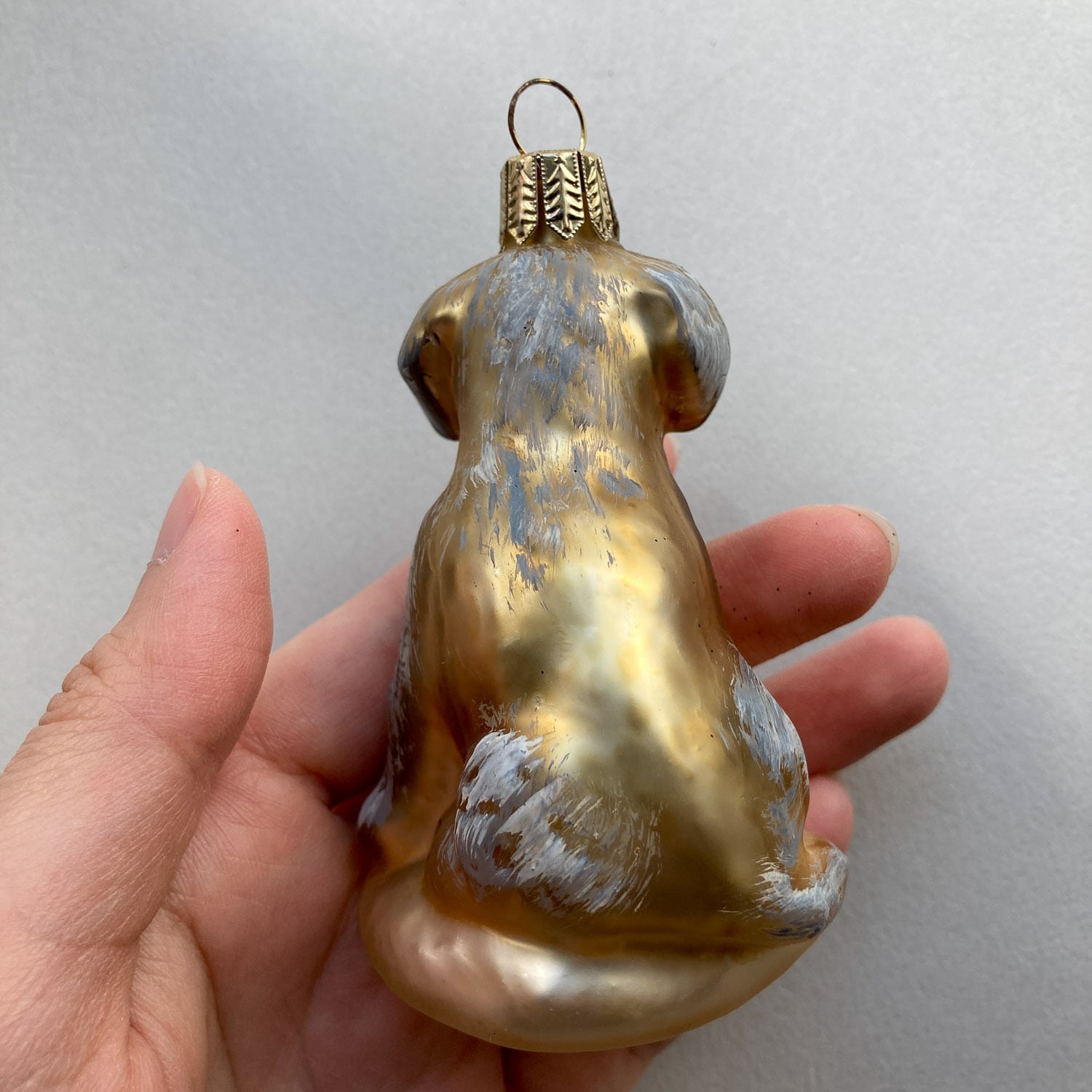 再入荷〉犬のドイツ製ガラスオーナメント | Dua-アクセサリーパーツ