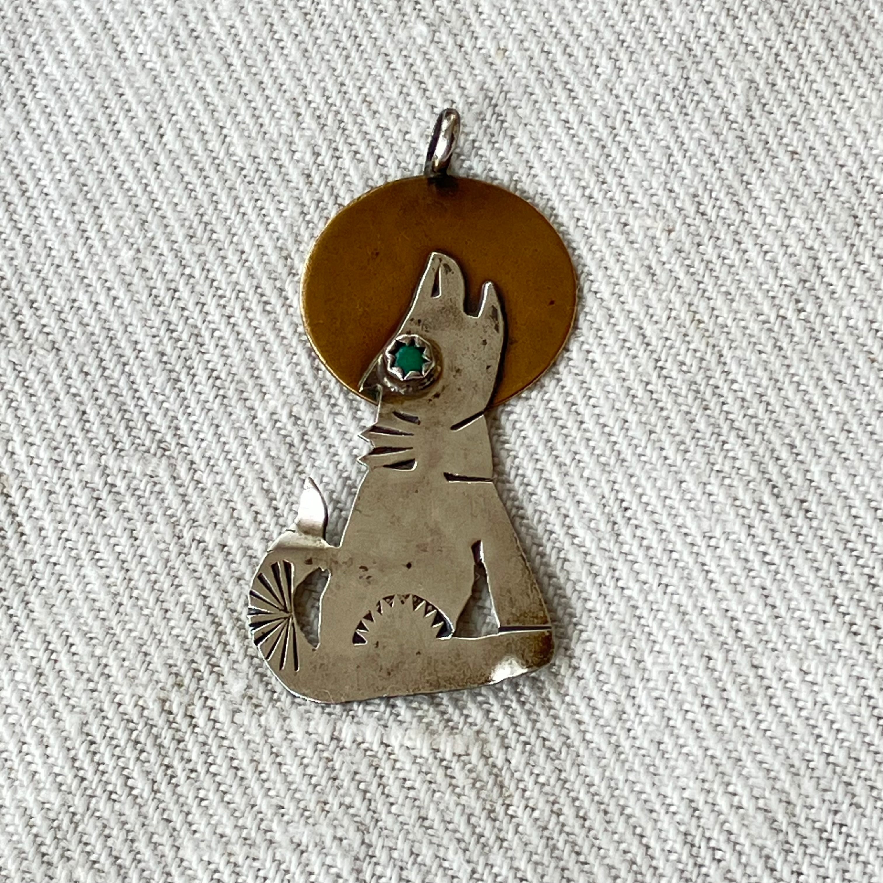 インディアンジュエリー コヨーテ シルバートップ | CORRINA CORRINA