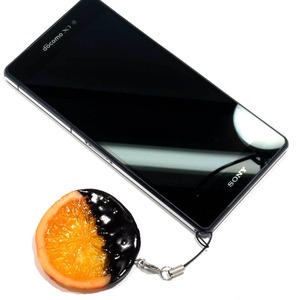 食べちゃいそうな オランジェット 食品サンプル キーホルダー ストラップ