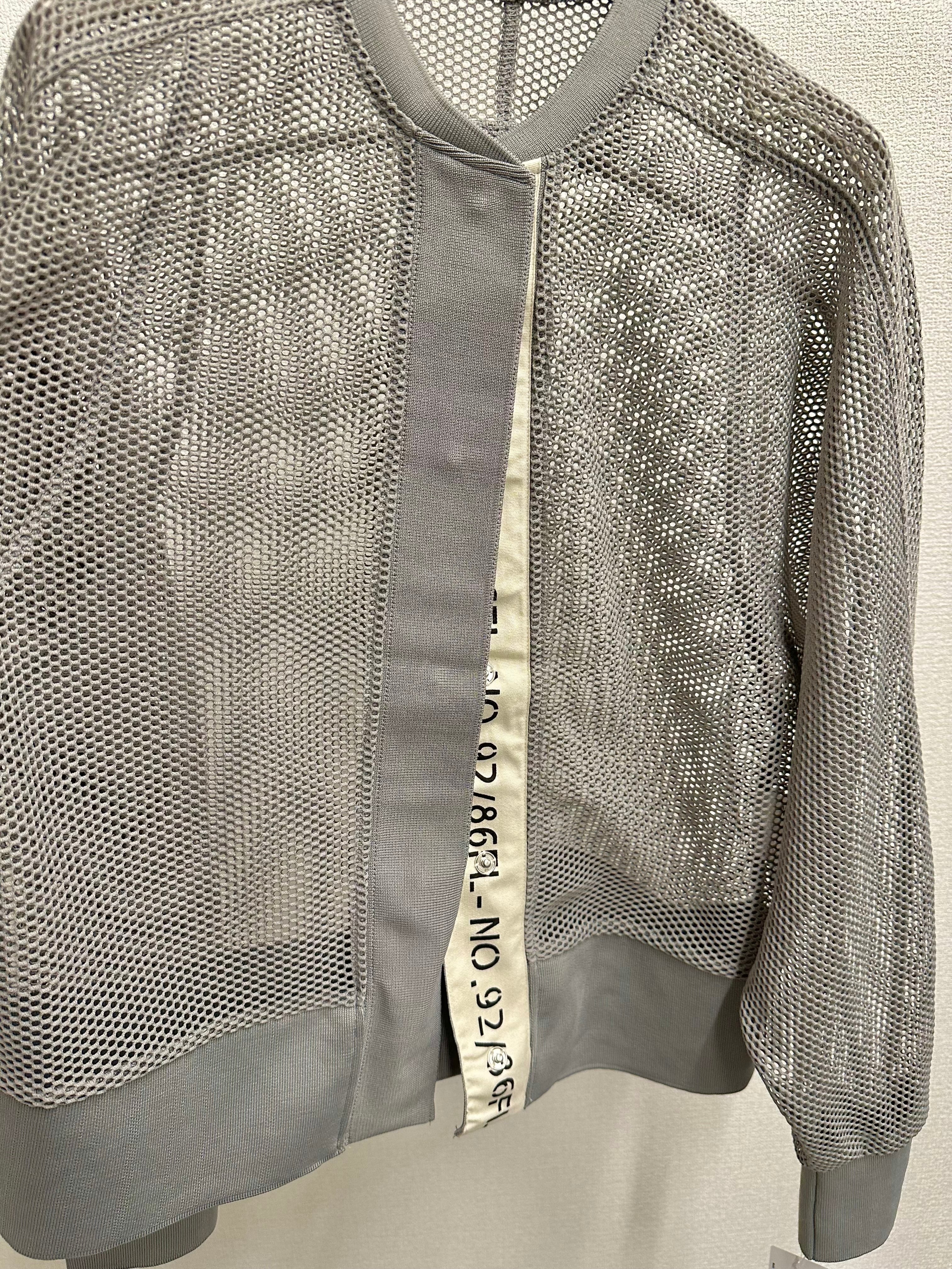 N°9286!】ロゴテープ使いメッシュブルゾン（9205-52014) | 9286