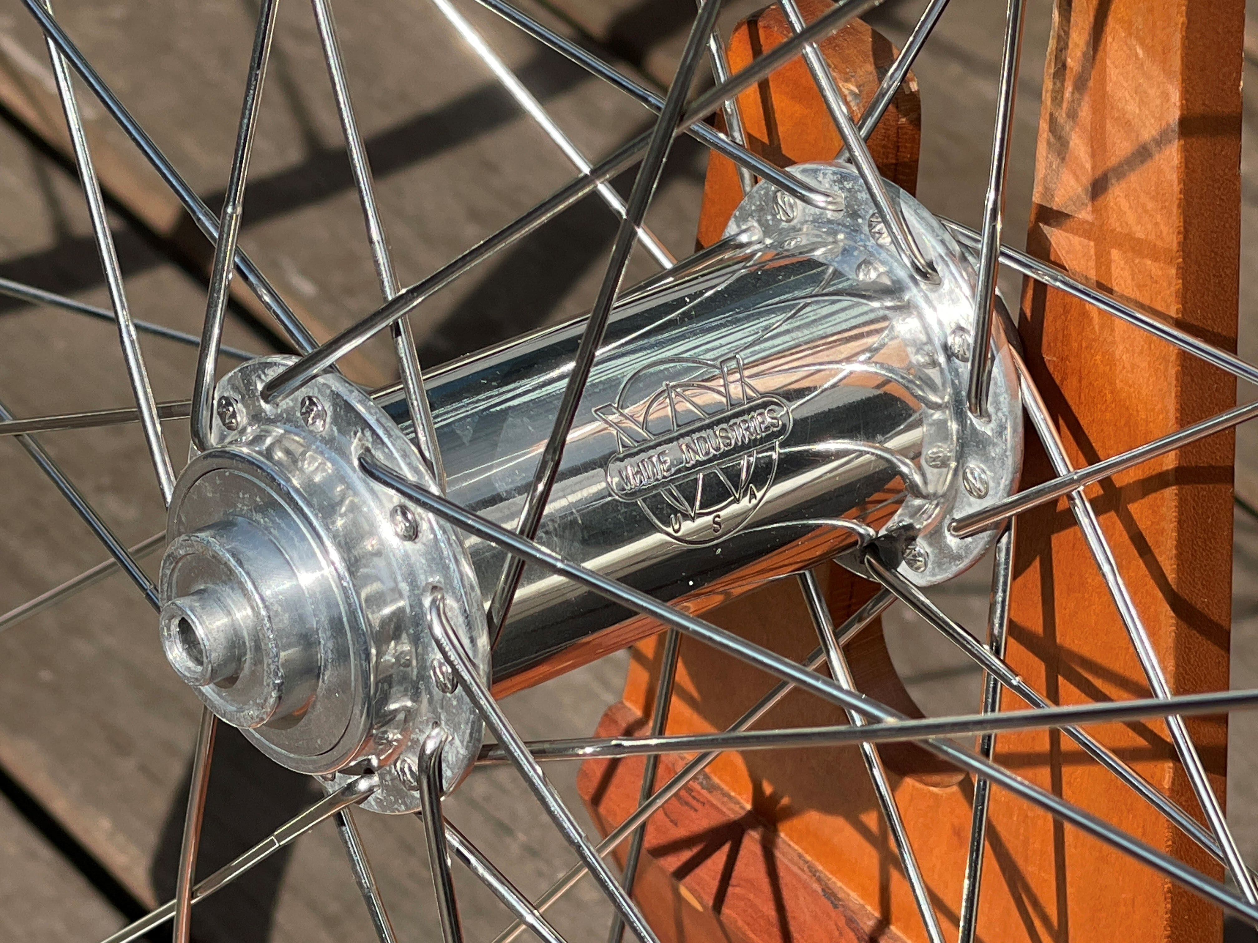 White Industries Hub & Mavic M231 Wheel 前後セット オーバーホール