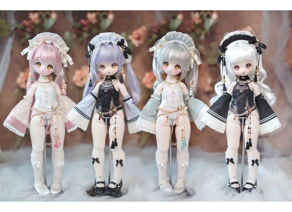 着せ替え服・アウトフィット mayoi セット! アウトフィット 衣装 洋服 服 BJD 兔豆豆 imomodoll