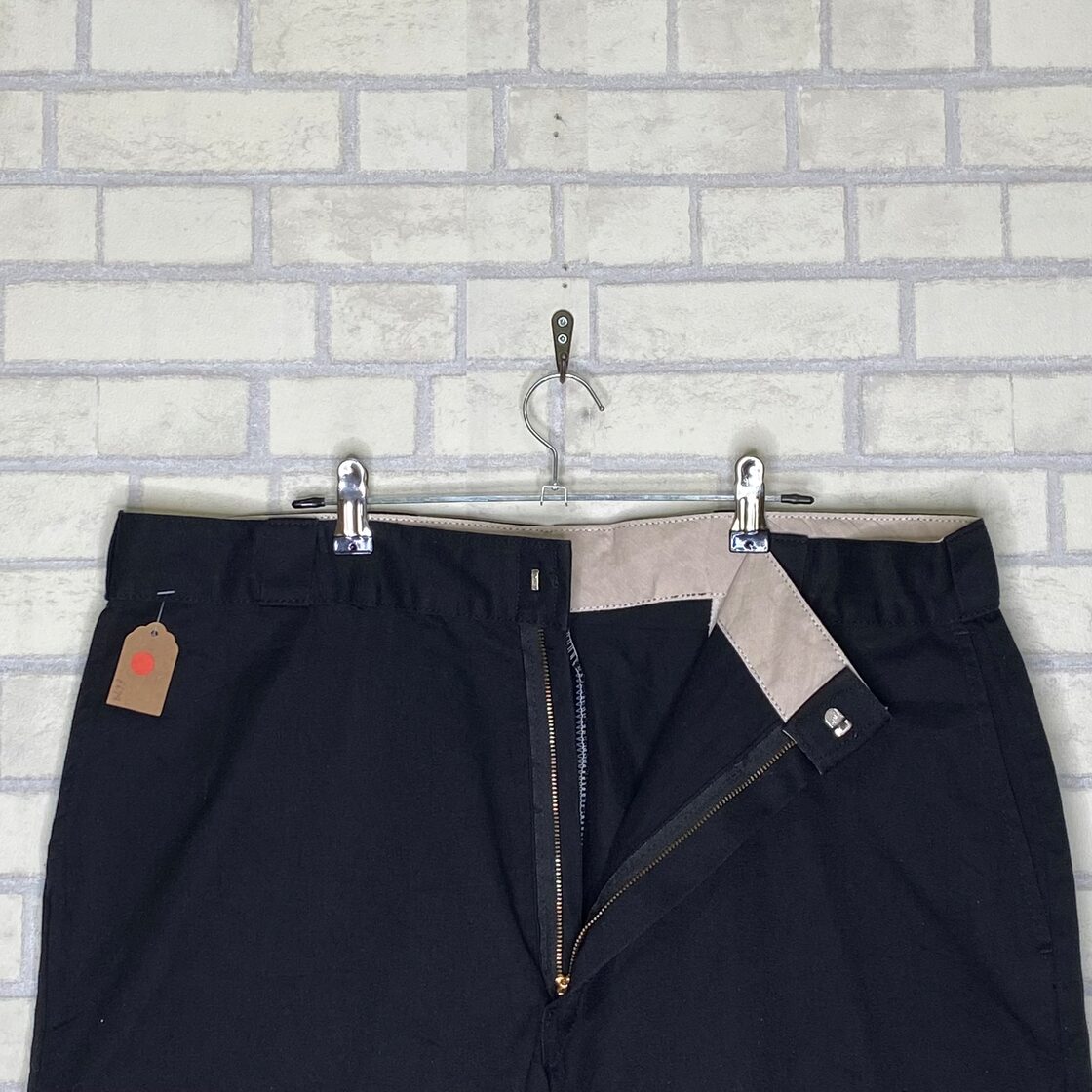 ダブルニー】W40×L30 Dickies ワークパンツ 極太 ブランドタグ 