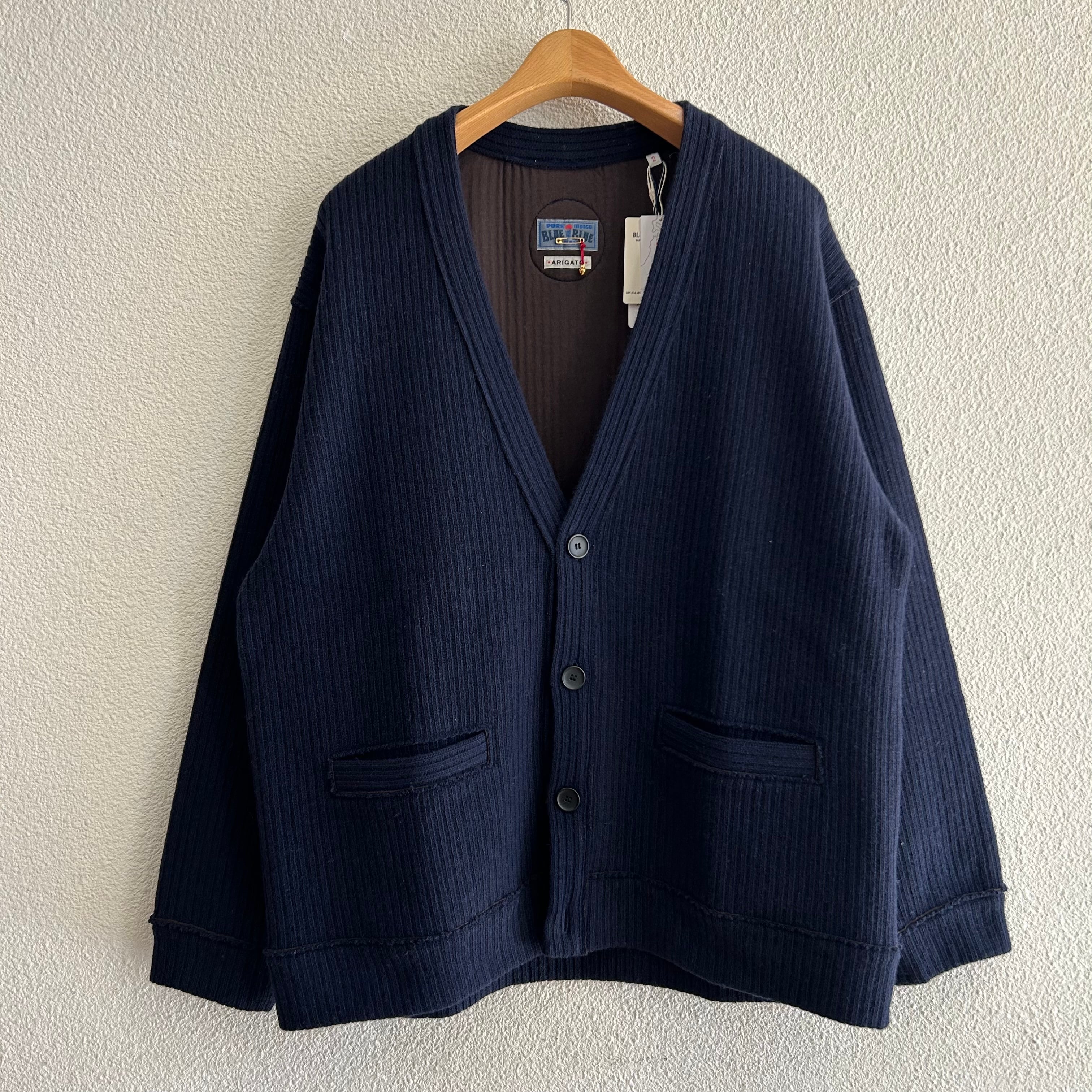 BLUE BLUE JAPAN/リサイクルウールカーディガン ユニセックス | sprig