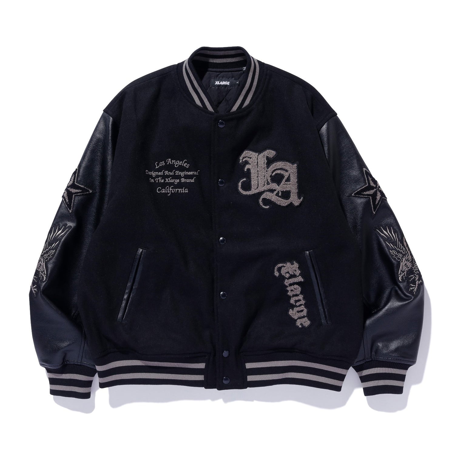 XLARGE（エクストララージ） VARSITY JACKET メルトンスタジャン