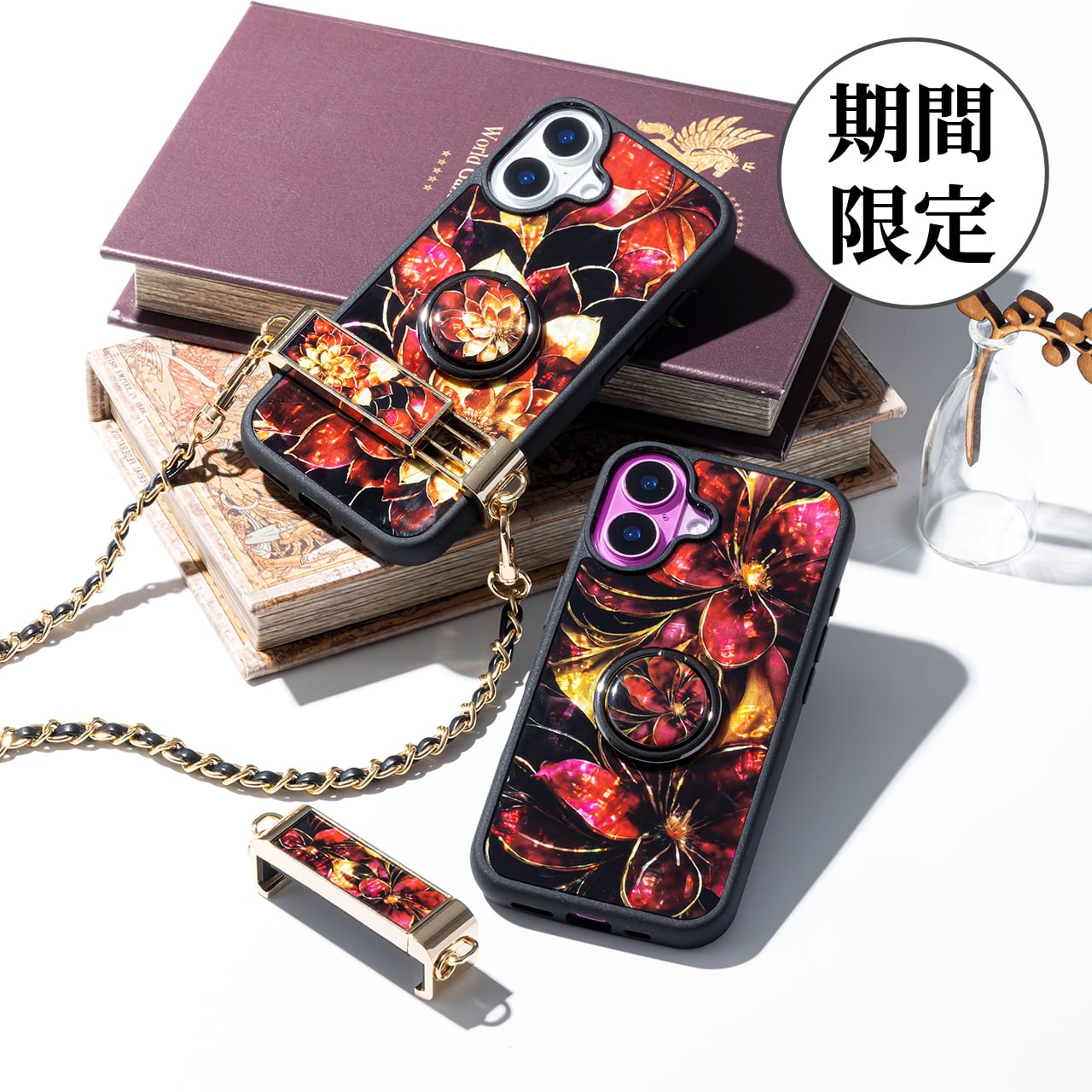 iPhoneケース | 天然貝のキラキラ螺鈿アート雑貨 Print creative