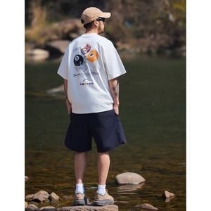 Billiards club back print tee 1413