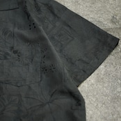 Batik BAY jacquard weave pattern aloha shirt