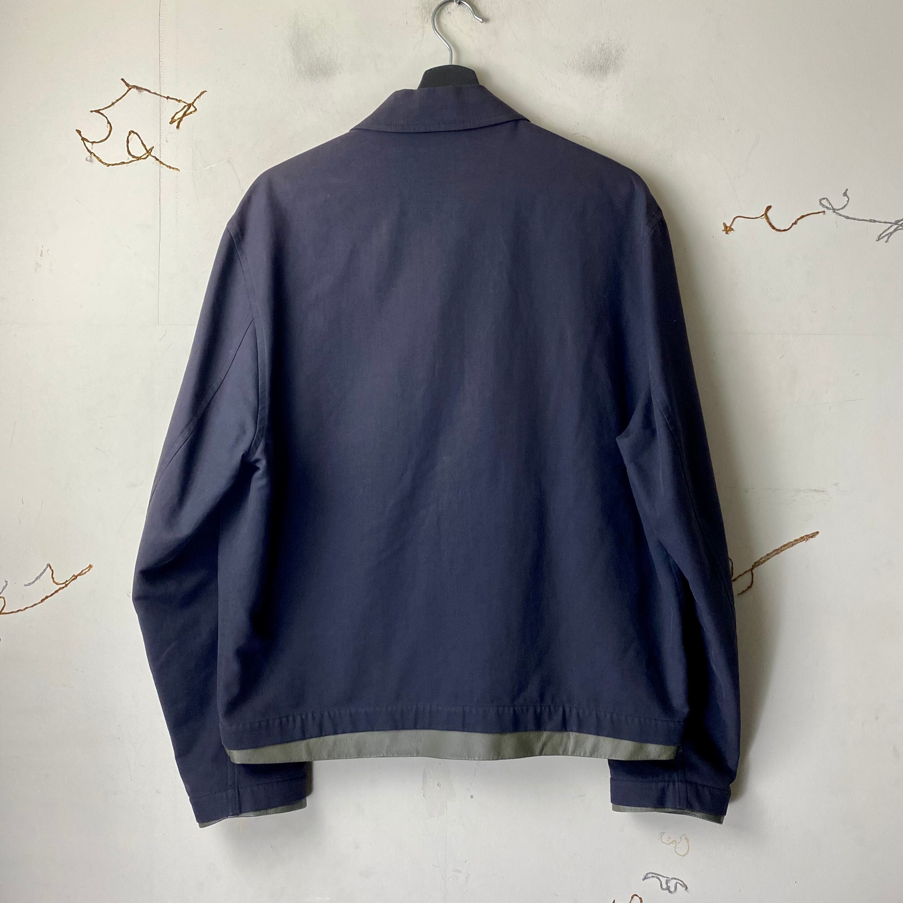 HERMES leather switching short jacket | NOIR ONLINE