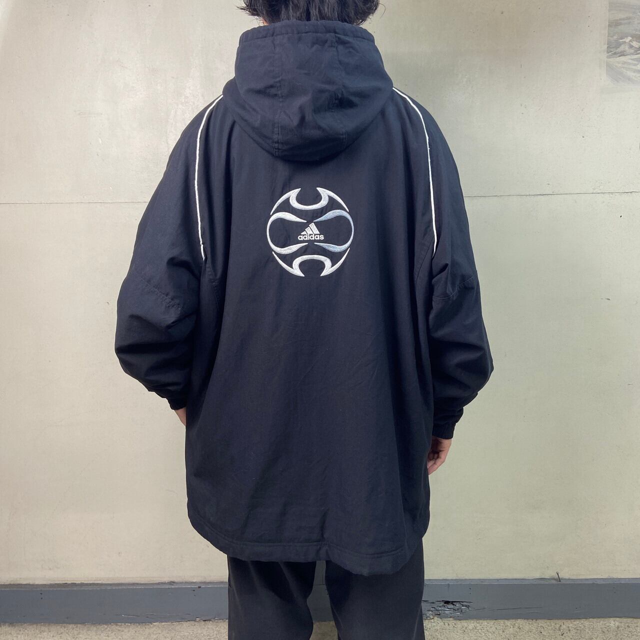 Performance 【XL】 フリースジャケット ブラック ユニセックス adidas 