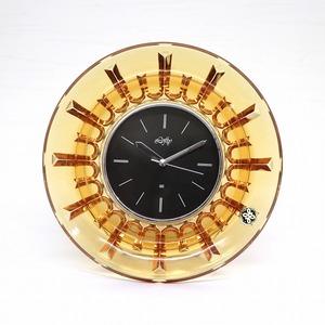 HOYA・CRYSTAL・保谷クリスタル・置時計・No.190609-03・梱包サイズ60