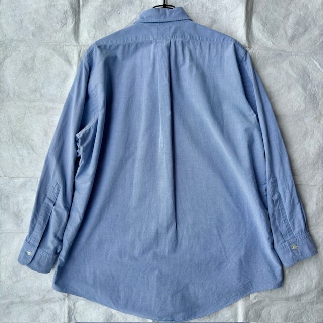 Brooks Brothers コットンシャツ Sax Blue USA製 画像2