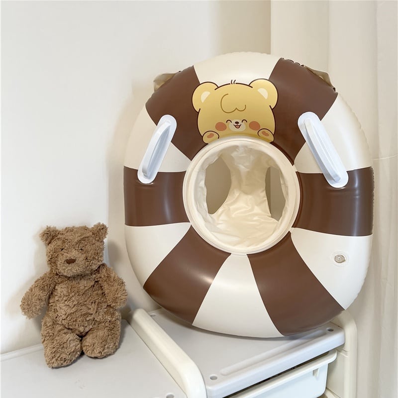 浮き輪】 可愛いブラウンクマフロート | Betty