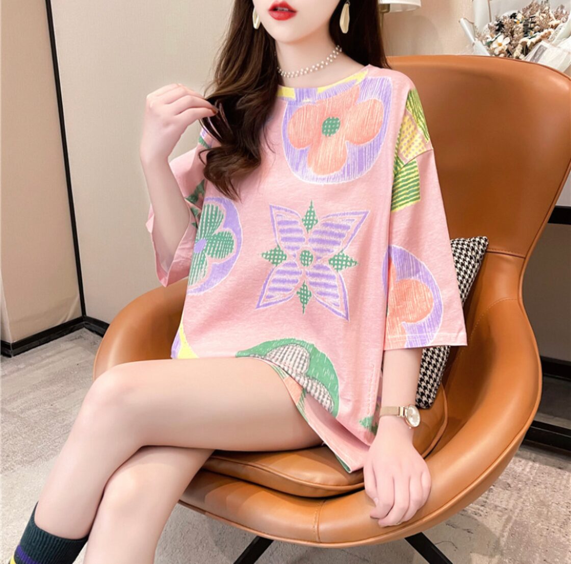 売り切れPeach&Cream 有り難く Tシャツ
