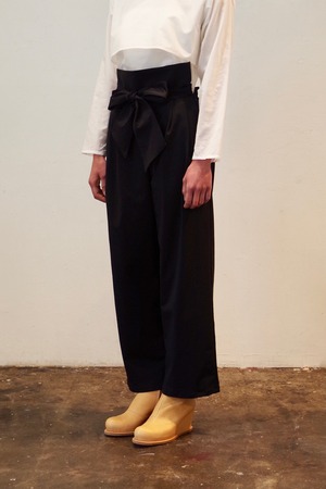 Ribbon Belt Pants