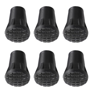 【特価処分】サムコス トレッキングポール ラバーキャップ 登山ストック保護 ウォーキングポール キャップ 滑り止め ラバーキャップ 端末保護キャップ 取り替え用