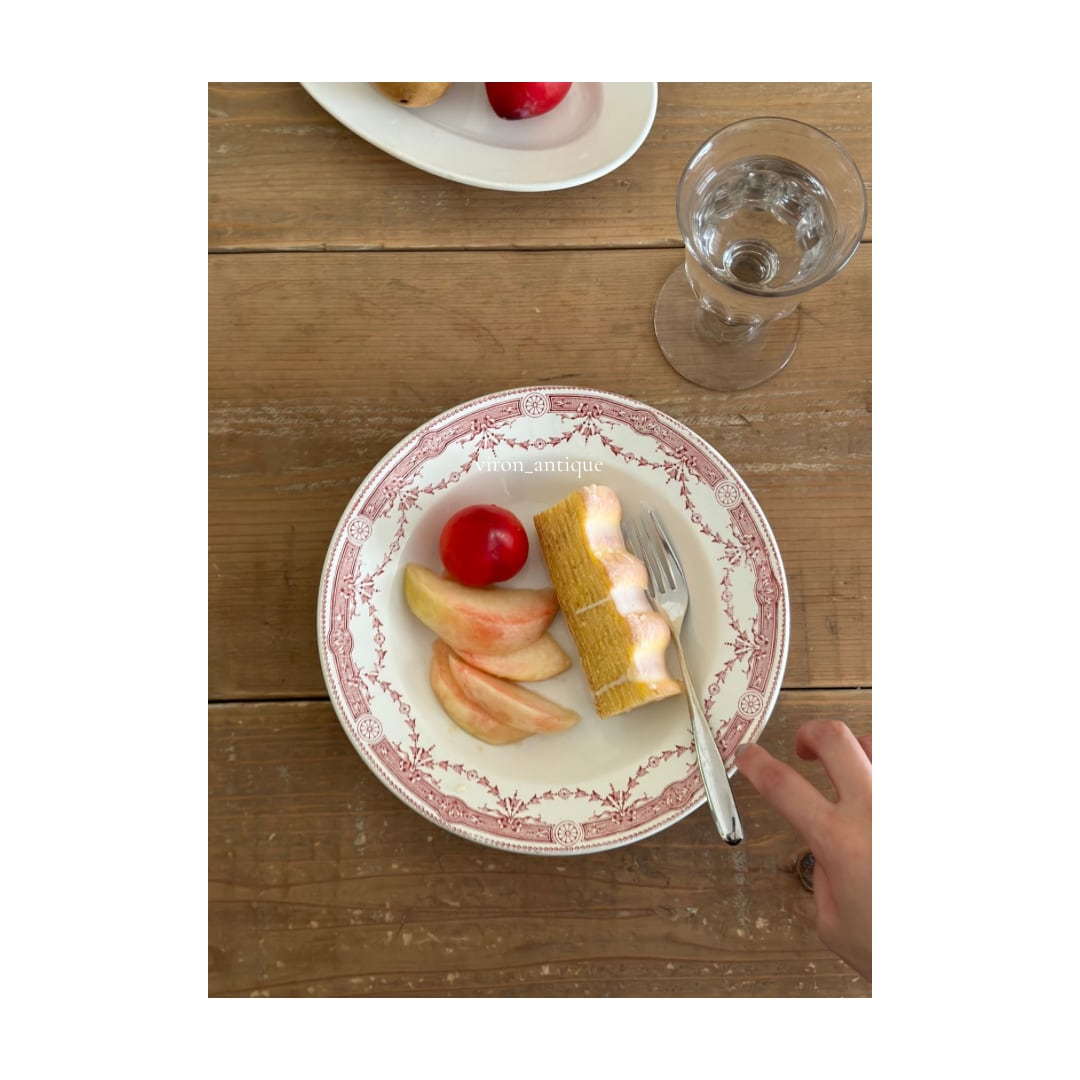 フランスアンティーク皿 ムーラン・デ・ルー 「Clemence」 フランスアンティーク皿 ムーラン・デ・ルー 「Clemence」