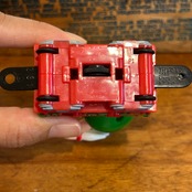 M&M's クリスマス・トレイン・トッパー サーカストレイン 列車 機関車 グリーン ミールトイ エムアンドエムズ MU-292