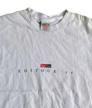 Vintage 90s L T-shirt -Mac User-