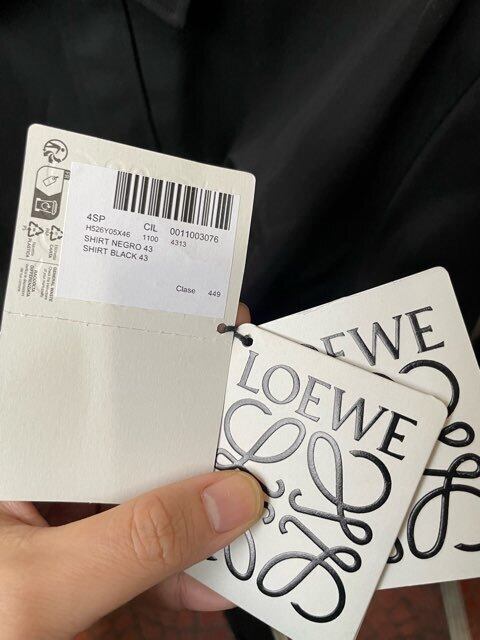 LOEWE ブラック 長袖シャツ ポケット付き⭐︎美品⭐︎ 楽天市場】ロエベ LOEWE メンズ アウター シャツジャケット 長袖シャツ