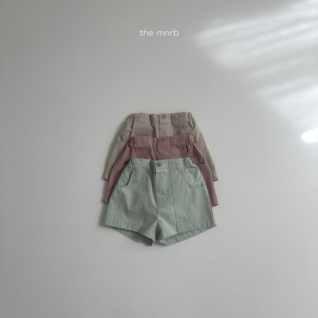 【即納】minirobe/square pants(beige/M)