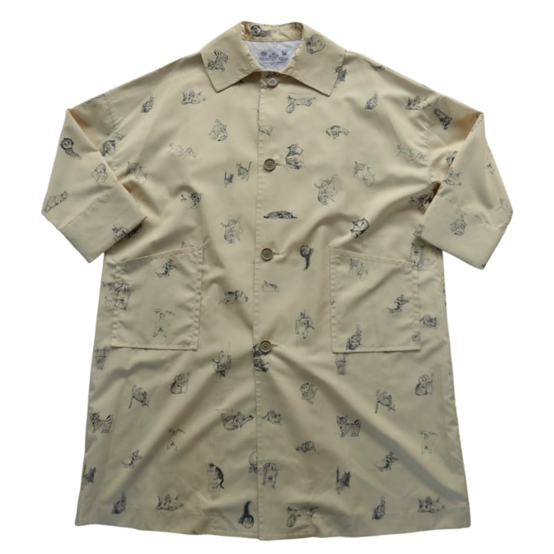 7982 GARMENT DYE SOUTIEN COLLAR COAT | THE DEARGROUND