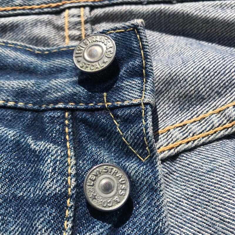 50's 60's LEVI'S リーバイス 501XX 紙パッチ ギャラ入り 刻印S 足長R オフセット 両面赤タブ W38 デニム オリジナル  希少 ヴィンテージ | agito vintage powered by BASE