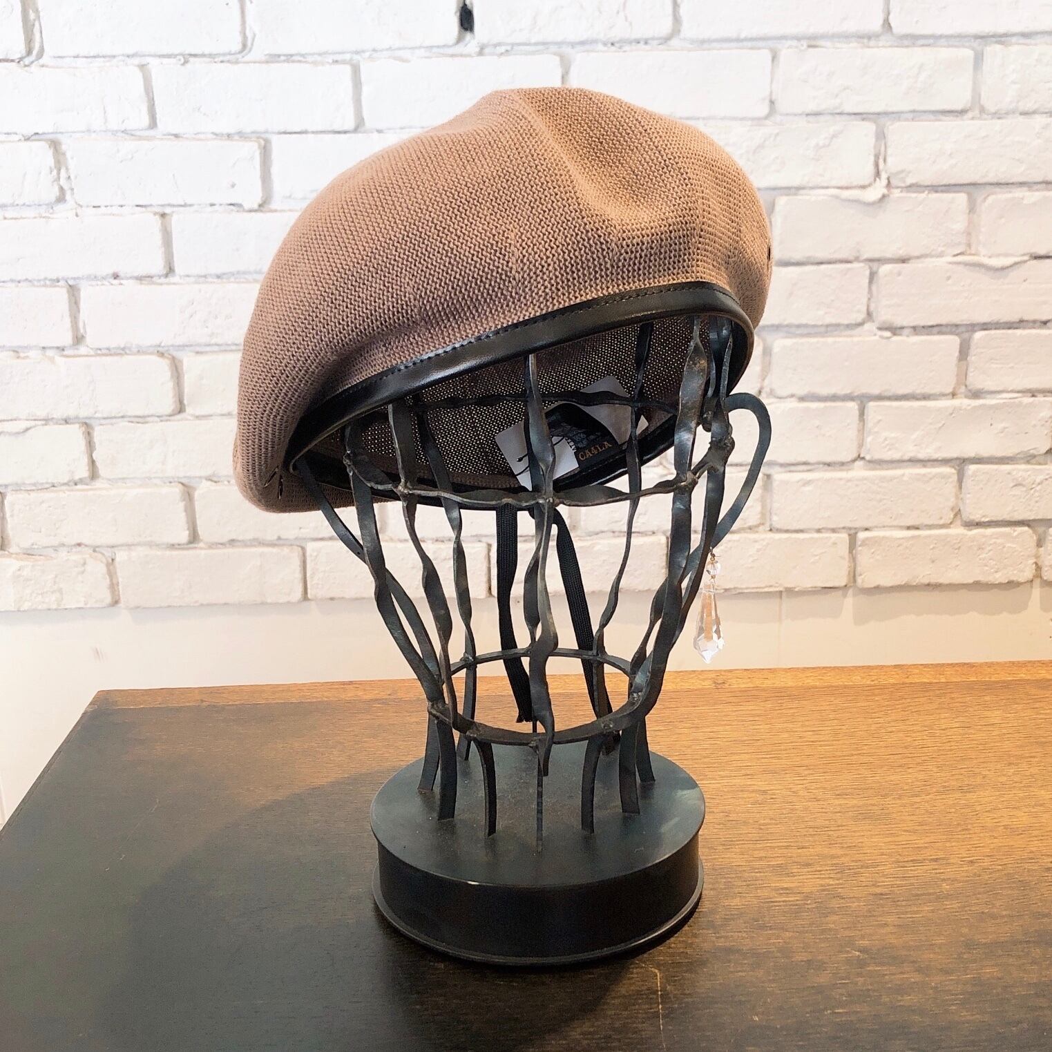 Barairo no Boushi ギマ糸プレート付き ベレーca4la