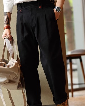 Vintage Style Gurkha Casual Pants  K0398