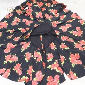 フラメンコ 衣装 Naomi ナオミ ツーピース セットアップ 上下セット ブラック系 レッド系 グリーン系 黒 赤 花柄 華やか かわいい 上品 ダンス パーティ 発表会 レディース 舞台衣装 ダンス衣装 軽め 日本製 ステージ