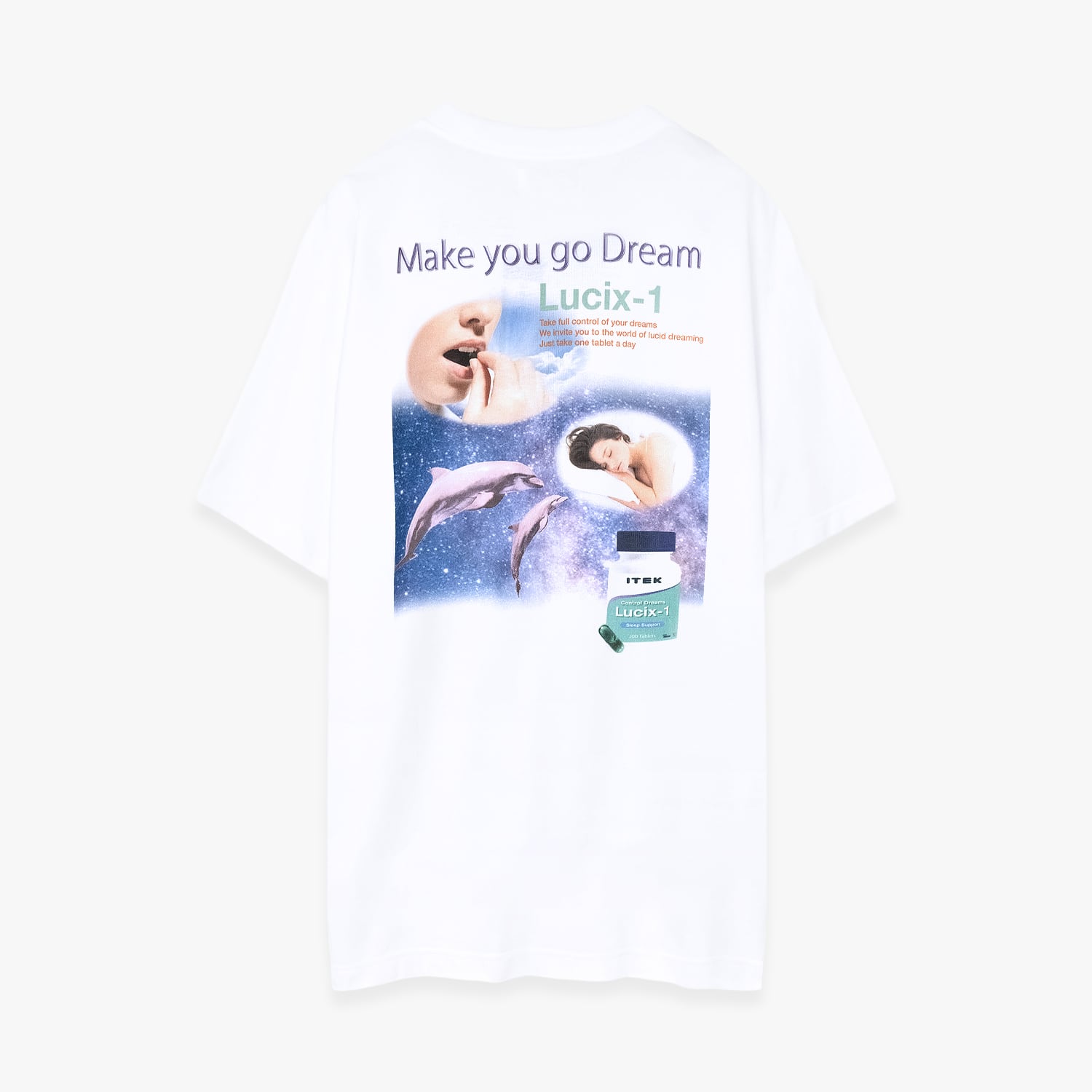 ICE & TECHNO 26AW LUCIX-1 AD TEE (WHITE)