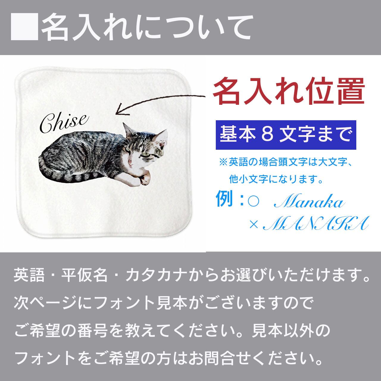 35猫種 から 選べる ！ 猫 の おしゃれ オリジナルイラスト タオル