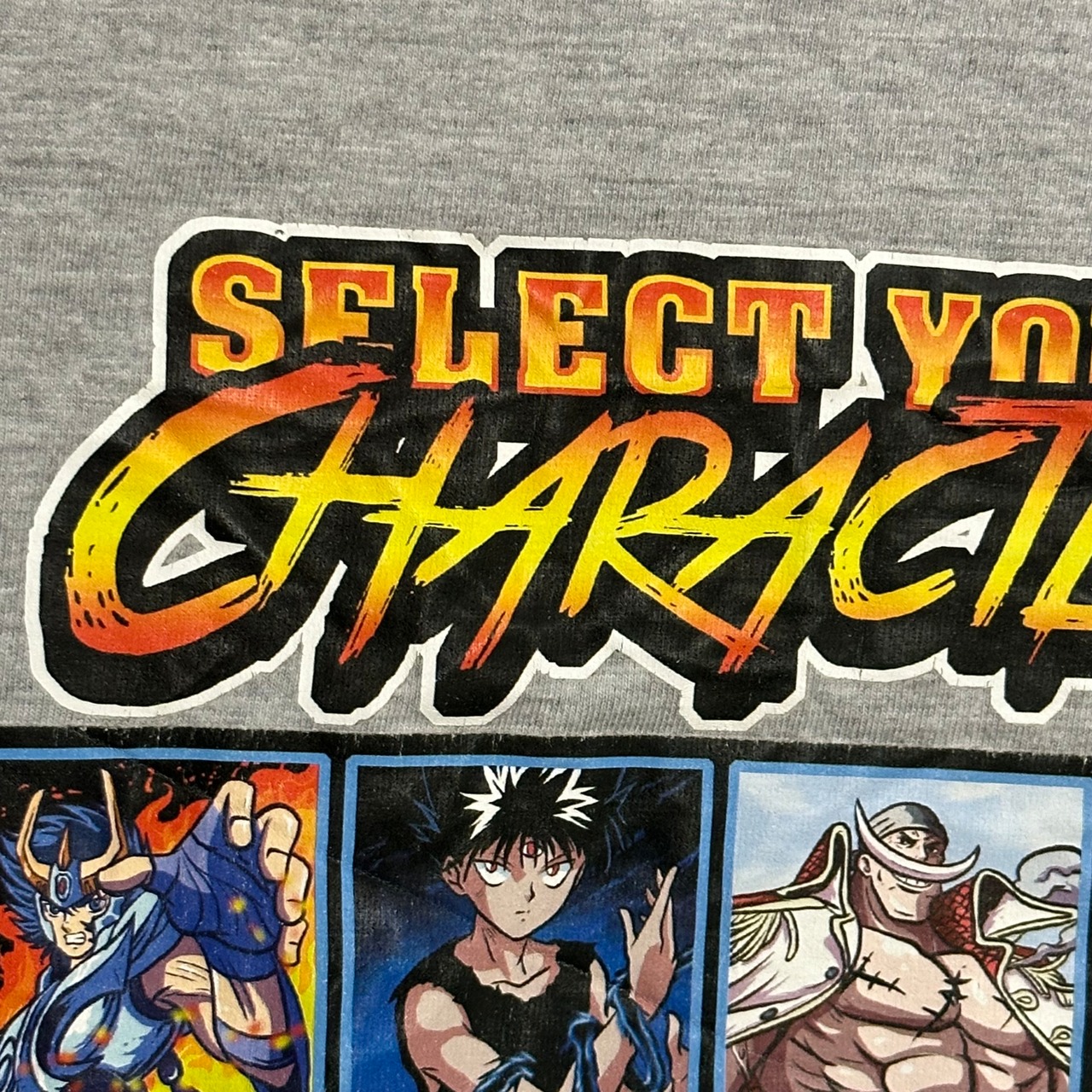 10s〜20s SELECT YOUR CHARACTER